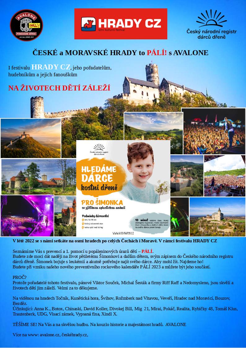 Festival HRADY CZ 2022 + Šimonek